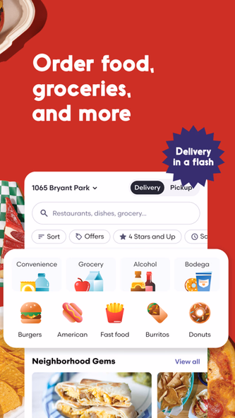Seamless: Local Food Delivery Screenshot 2 - AppWisp.com Seamless: Local Food Delivery Screenshot 2 - AppWisp.com
