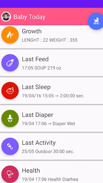 Baby Tracker & Care Screenshot 2 - AppWisp.com Baby Tracker & Care Screenshot 2 - AppWisp.com