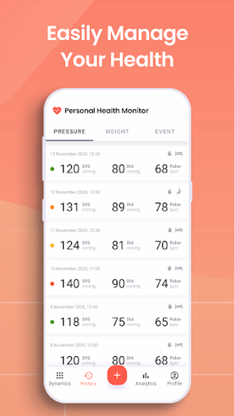 Personal Health Monitor Screenshot 4 - AppWisp.com Personal Health Monitor Screenshot 4 - AppWisp.com