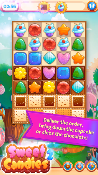 Sweet Candies 2: Match 3 Games Screenshot 3 - AppWisp.com Sweet Candies 2: Match 3 Games Screenshot 3 - AppWisp.com