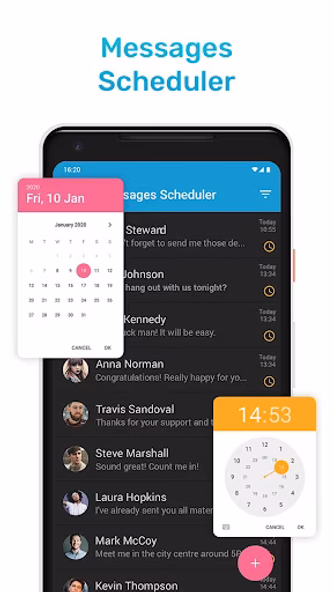 Messages Scheduler - Auto SMS Screenshot 1 - AppWisp.com Messages Scheduler - Auto SMS Screenshot 1 - AppWisp.com