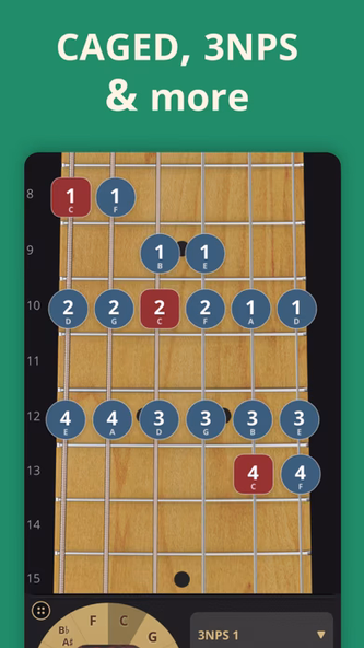 ScaleBank: Guitar Scales Screenshot 3 - AppWisp.com ScaleBank: Guitar Scales Screenshot 3 - AppWisp.com