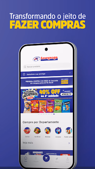 Savegnago: Compras online Screenshot 1 - AppWisp.com Savegnago: Compras online Screenshot 1 - AppWisp.com