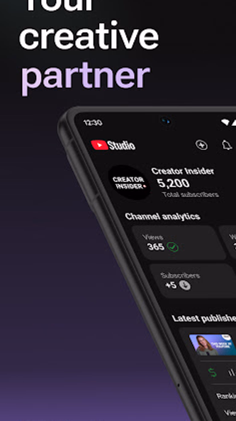 YouTube Studio Screenshot 1 - AppWisp.com YouTube Studio Screenshot 1 - AppWisp.com