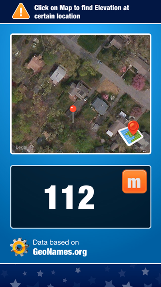 Map Elevation and Altitude Tool for Height Measure Screenshot 2 - AppWisp.com Map Elevation and Altitude Tool for Height Measure Screenshot 2 - AppWisp.com