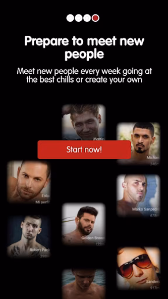 ChillApp - Gay group events Screenshot 4 - AppWisp.com
