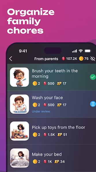 Dragon Family World - Chores Screenshot 2 - AppWisp.com Dragon Family World - Chores Screenshot 2 - AppWisp.com