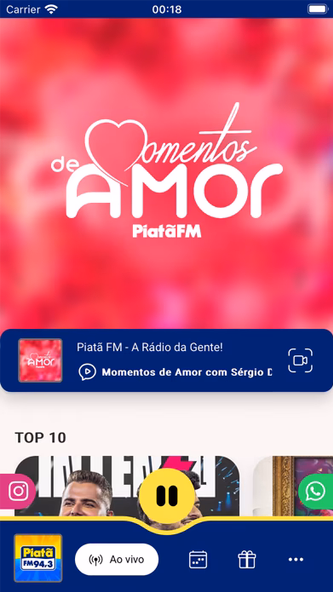 Piatã FM Screenshot 1 - AppWisp.com Piatã FM Screenshot 1 - AppWisp.com