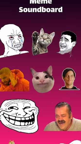 Meme Soundboard Screenshot 1 - AppWisp.com Meme Soundboard Screenshot 1 - AppWisp.com