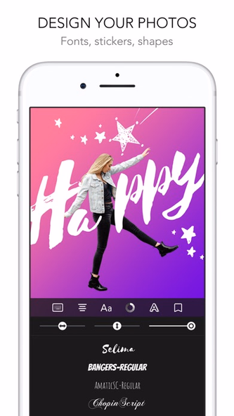 Rookie Cam - Photo Editor Screenshot 4 - AppWisp.com