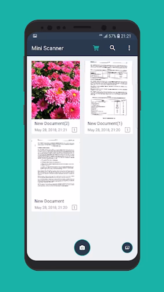 Mini Scanner -PDF Scanner App Screenshot 1 - AppWisp.com Mini Scanner -PDF Scanner App Screenshot 1 - AppWisp.com