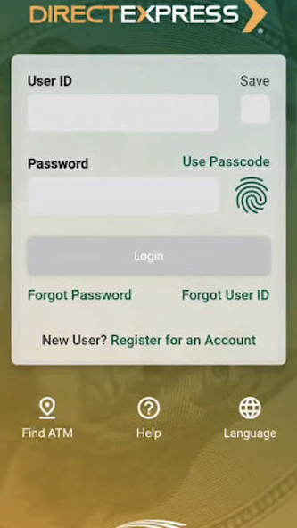 Direct Express® Mobile Screenshot 1 - AppWisp.com Direct Express® Mobile Screenshot 1 - AppWisp.com