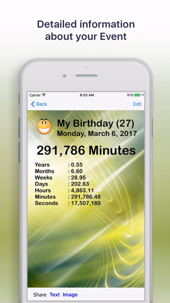 Reminder & Countdown Screenshot 2 - AppWisp.com Reminder & Countdown Screenshot 2 - AppWisp.com