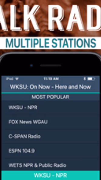 Talk Radio+ Screenshot 1 - AppWisp.com Talk Radio+ Screenshot 1 - AppWisp.com