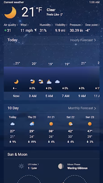 MSN Weather - Forecast & Maps Screenshot 1 - AppWisp.com MSN Weather - Forecast & Maps Screenshot 1 - AppWisp.com