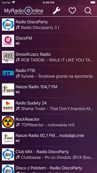 My Radio Online - Polska Screenshot 2 - AppWisp.com My Radio Online - Polska Screenshot 2 - AppWisp.com