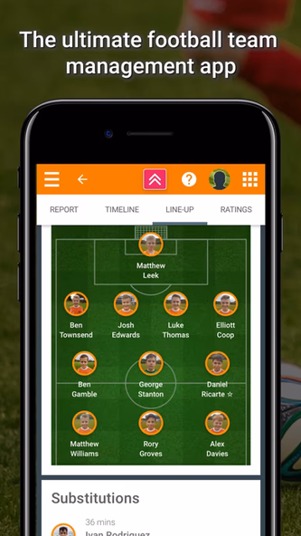 TeamStats - Football Team App Screenshot 1 - AppWisp.com TeamStats - Football Team App Screenshot 1 - AppWisp.com