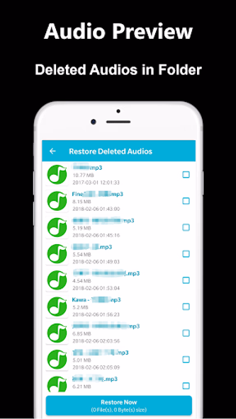 Deleted Audio Recovery Screenshot 4 - AppWisp.com Deleted Audio Recovery Screenshot 4 - AppWisp.com