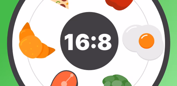 16:8 Diet & 18:6 Fasting Timer Header - AppWisp.com 16:8 Diet & 18:6 Fasting Timer Header - AppWisp.com