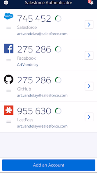 Salesforce Authenticator Screenshot 3 - AppWisp.com Salesforce Authenticator Screenshot 3 - AppWisp.com