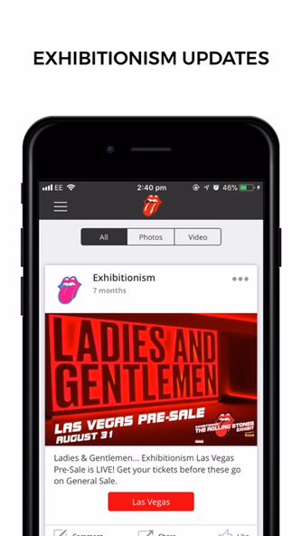The Rolling Stones Official Screenshot 2 - AppWisp.com The Rolling Stones Official Screenshot 2 - AppWisp.com