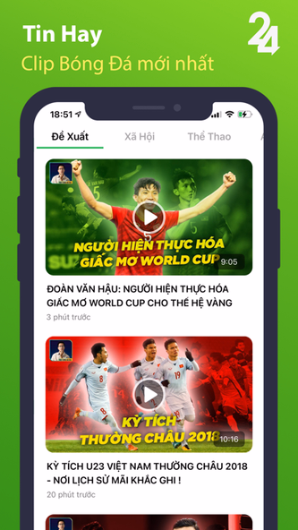 Tin Hay 24h - Đọc Báo Mới Screenshot 2 - AppWisp.com Tin Hay 24h - Đọc Báo Mới Screenshot 2 - AppWisp.com