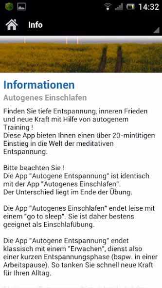 Autogenes Einschlafen Screenshot 3 - AppWisp.com Autogenes Einschlafen Screenshot 3 - AppWisp.com