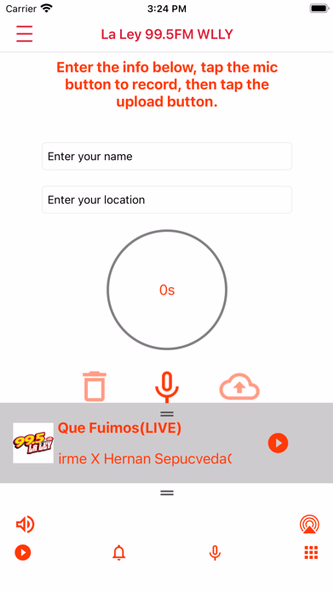 WLLY 99.5 FM La Ley Screenshot 4 - AppWisp.com WLLY 99.5 FM La Ley Screenshot 4 - AppWisp.com