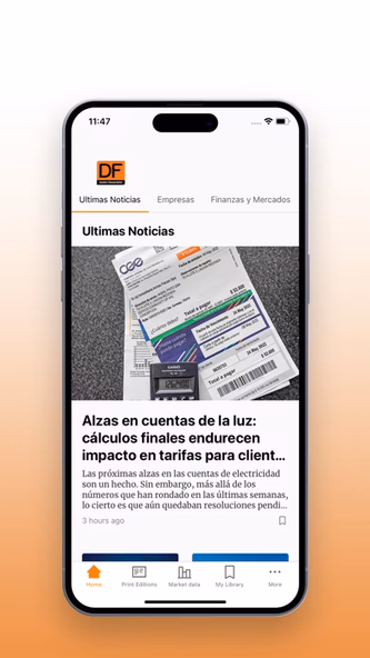 Diario Financiero Screenshot 4 - AppWisp.com Diario Financiero Screenshot 4 - AppWisp.com