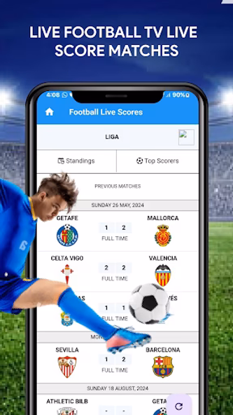 Live Football Score HD Screenshot 4 - AppWisp.com Live Football Score HD Screenshot 4 - AppWisp.com