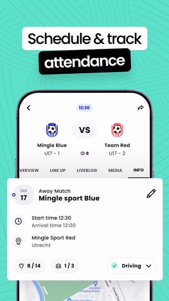 Mingle Sport | Soccer App Screenshot 3 - AppWisp.com Mingle Sport | Soccer App Screenshot 3 - AppWisp.com