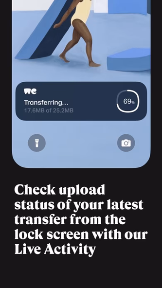 WeTransfer: Transfer Files Screenshot 2 - AppWisp.com WeTransfer: Transfer Files Screenshot 2 - AppWisp.com