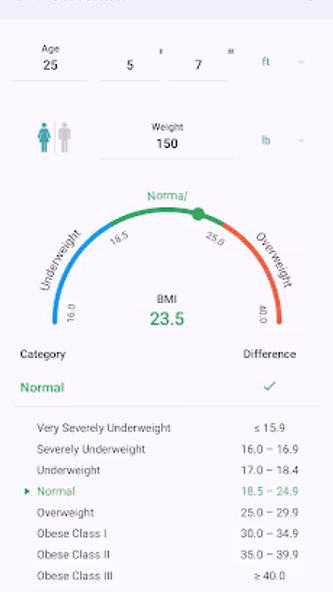 BMI Calculator Screenshot 1 - AppWisp.com BMI Calculator Screenshot 1 - AppWisp.com