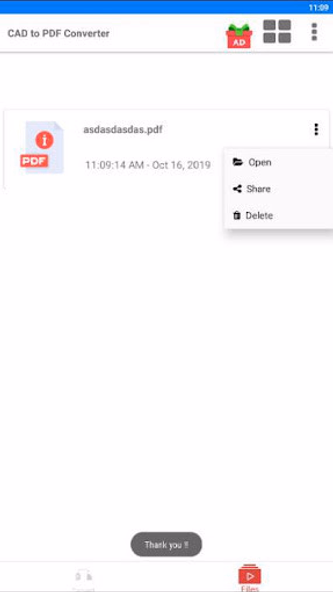 CAD to PDF Converter Screenshot 3 - AppWisp.com CAD to PDF Converter Screenshot 3 - AppWisp.com