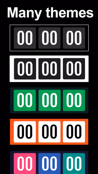 Aesthetic Flip Clock Screenshot 4 - AppWisp.com Aesthetic Flip Clock Screenshot 4 - AppWisp.com