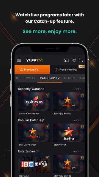 YuppTV - Live TV & Movies Screenshot 4 - AppWisp.com YuppTV - Live TV & Movies Screenshot 4 - AppWisp.com