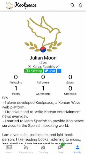 Koolpeace Screenshot 3 - AppWisp.com Koolpeace Screenshot 3 - AppWisp.com