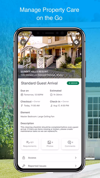 Breezeway: Property Care Screenshot 1 - AppWisp.com Breezeway: Property Care Screenshot 1 - AppWisp.com