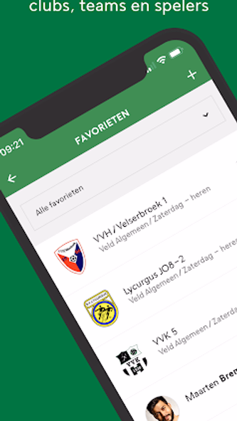 Voetbal.nl - De officiële app Screenshot 1 - AppWisp.com Voetbal.nl - De officiële app Screenshot 1 - AppWisp.com