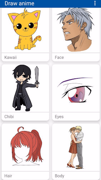 How to Draw Anime Screenshot 2 - AppWisp.com How to Draw Anime Screenshot 2 - AppWisp.com