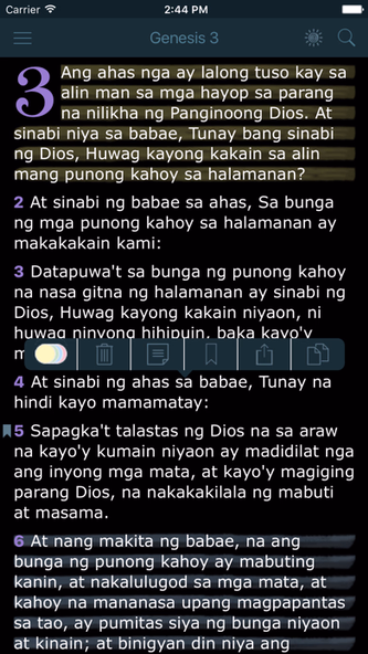 Ang Dating Biblia. Filipino Screenshot 2 - AppWisp.com Ang Dating Biblia. Filipino Screenshot 2 - AppWisp.com
