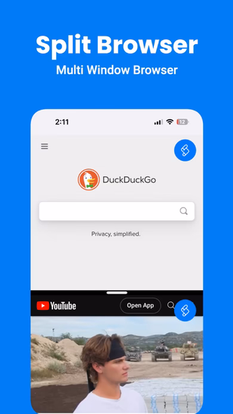 Private Web Browser - Dual Screenshot 2 - AppWisp.com Private Web Browser - Dual Screenshot 2 - AppWisp.com