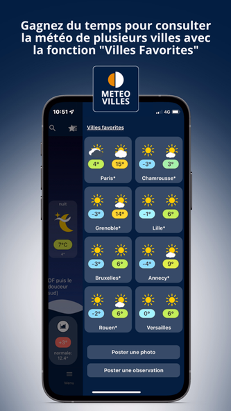 Météo-Villes expertisé Screenshot 4 - AppWisp.com Météo-Villes expertisé Screenshot 4 - AppWisp.com