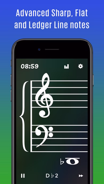 Note Flash Music Sight Reading Screenshot 4 - AppWisp.com Note Flash Music Sight Reading Screenshot 4 - AppWisp.com