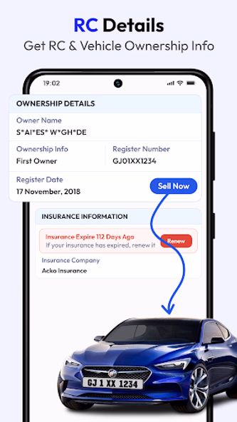 RTO Vehicle Information Screenshot 2 - AppWisp.com RTO Vehicle Information Screenshot 2 - AppWisp.com
