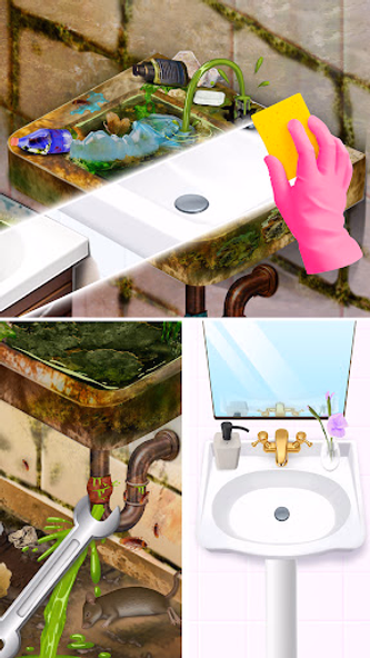 Home Makeover: ASMR Game Screenshot 1 - AppWisp.com Home Makeover: ASMR Game Screenshot 1 - AppWisp.com