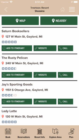 Treetops Resort MI Screenshot 4 - AppWisp.com Treetops Resort MI Screenshot 4 - AppWisp.com