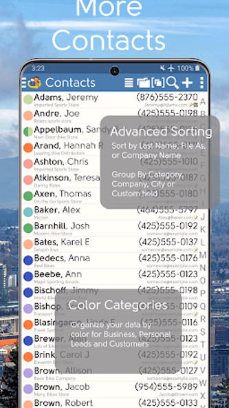 DejaOffice CRM with PC Sync Screenshot 1 - AppWisp.com DejaOffice CRM with PC Sync Screenshot 1 - AppWisp.com
