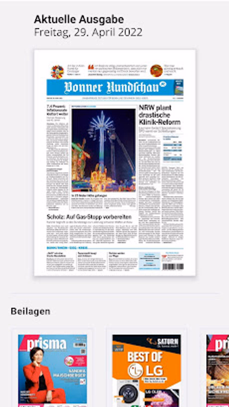 Kölnische Rundschau E-Paper Screenshot 1 - AppWisp.com Kölnische Rundschau E-Paper Screenshot 1 - AppWisp.com