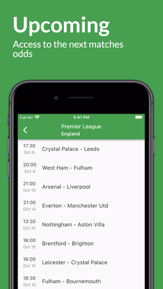 BetStats - Football prediction Screenshot 3 - AppWisp.com